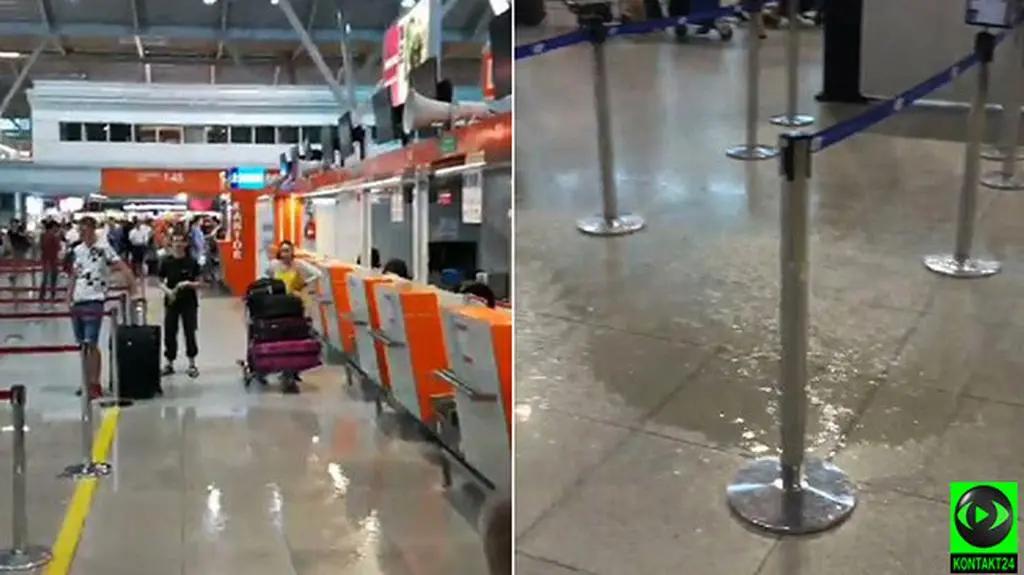 Woda na lotnisku, ulice jak rzeki. Skutki nawałnicy nad Warszawą. Relacje Reporterów 24