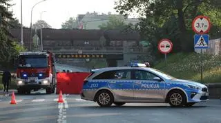 Miejsce potrącenia, Brzeg ulica Chocimska