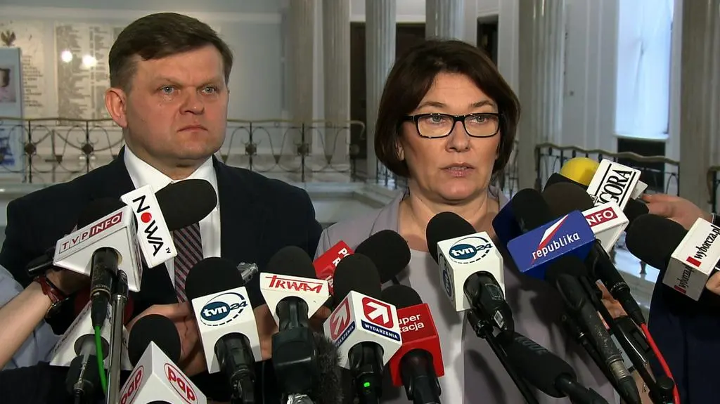 Mazurek: wniosek PO o wotum nieufności wobec rządu absurdalny