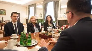 Marszałek Hołownia spotkał się z członkami FEDERY