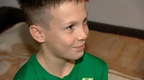 4-latek na parapecie trzymał się termometru. Kuba opowiada, jak został bohaterem