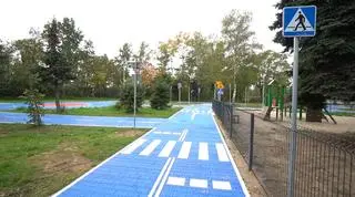 Miasteczko drogowe w gminie