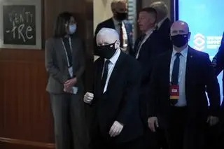 Jarosław Kaczyński na Warsaw Summit 