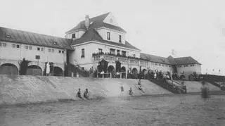 Plaża nad Wartą w 1926 r