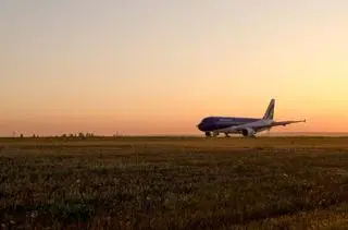 Air Moldova na lotnisku w Kiszyniowie (zdjęcie archiwalne) 