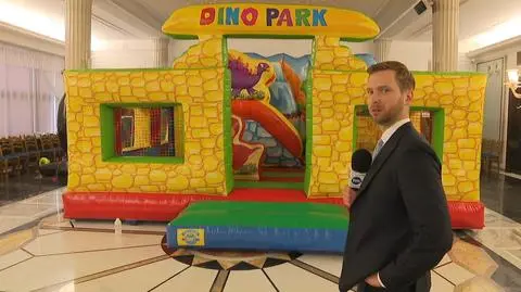 Dzień Dziecka w Sejmie. "Myślicie, że jestem na to za stary?"