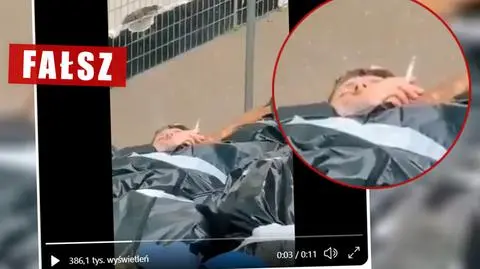 "Przygotowują ciała do wiadomości"? Nie, ten film nie dotyczy ofiar pandemii