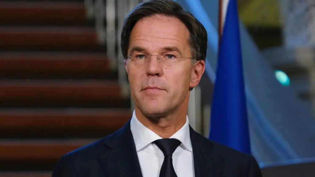 Premier Holandii Mark Rutte
