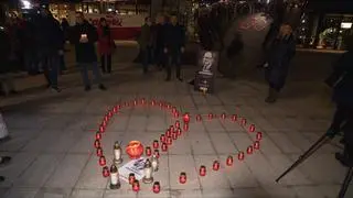 Demonstracja w Łodzi w czwartą rocznicę śmierci Adamowicza