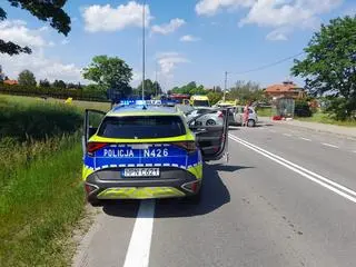 Wypadek w Różynach