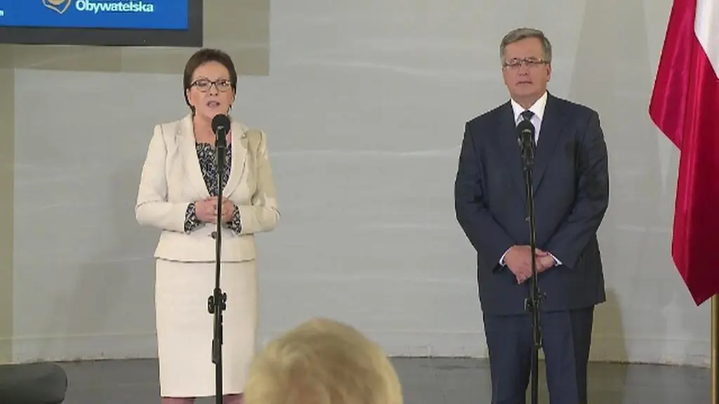Kopacz: zebraliśmy się żeby podziękować za pięć lat dobrej prezydentury Bronisława Komorowskiego