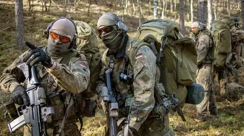 Ćwiczenia żołnierzy niemieckiej Bundeswehry 
