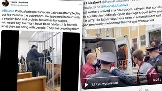 Sceny w białoruskim sądzie 