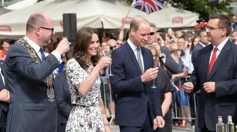 Para książęca smakowała gdański likier Goldwasser