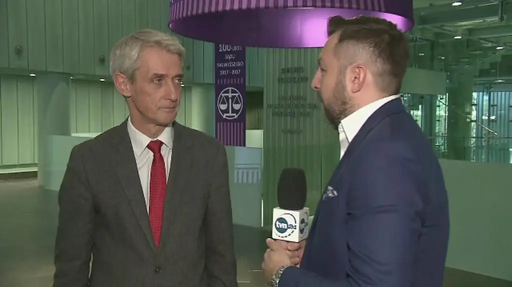 Laskowski: pani prezes normalnie pracuje