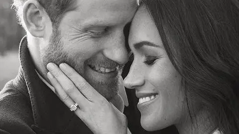 Książę Harry i Meghan Markle pokazali zdjęcia z zaręczynowej sesji