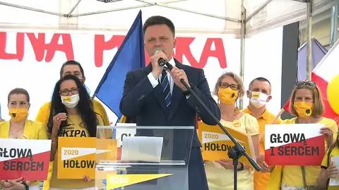 Hołownia: Przestaliśmy używać określenia "głowa państwa". Od mniej więcej pięciu lat