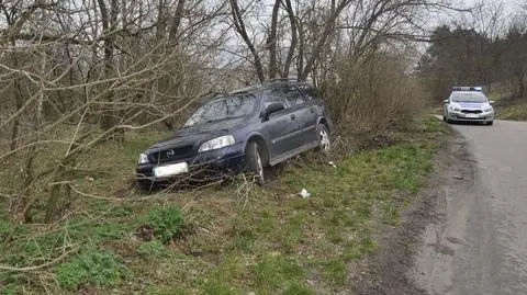 Uciekał przed policją, trzymając w nosidełku niemowlę