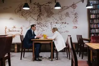 Mateusz Morawiecki i Giorgia Meloni
