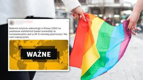 Amerykański instytut: "homoseksualizm jest w 94 proc. chorobą psychiczną"? To fałsz