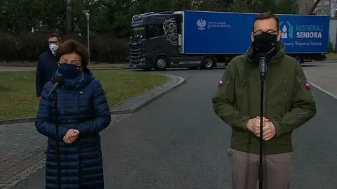 Premier zapowiada "konwoje wsparcia" dla potrzebujących na święta