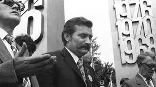 Przy odsłonięciu pomnika był Lech Wałęsa