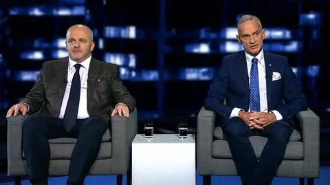 Paweł Kowal i Jan Maria Jackowski w "Kropce nad i" TVN24