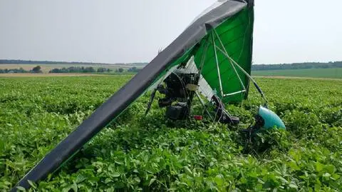 Przemycał papierosy motolotnią. Wylądował awaryjnie na polu