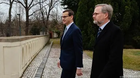 Premierzy Czech i Polski rozpoczęli w Pradze rozmowy w sprawie kopalni Turów