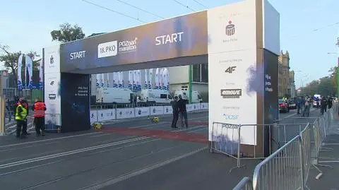 Opóźniony maraton w Poznaniu