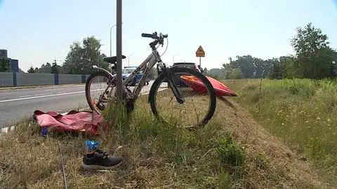 Potrącenie rowerzystek na pasach w Żorach