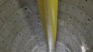 Tunel 35 metrów pod lustrem wody