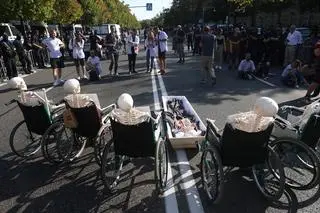 Protest medyków w Warszawie