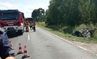Młody kierowca - jak przekazała policja, jechał prawie 150 km/h