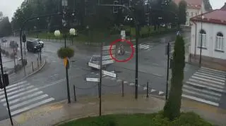 Kierowca opla tłumaczył, że nie zauważył skutera