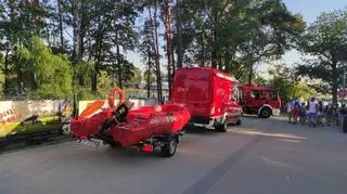 Motorówka potrąciła mężczyznę na Jeziorze Turawskim
