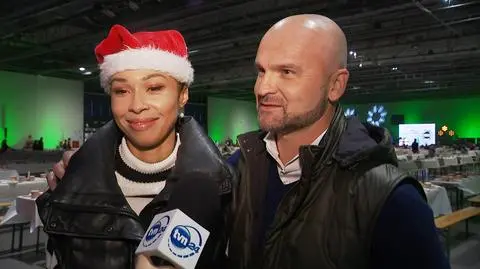 Mensah i Brzoska wsparli Wigilię dla samotnych i potrzebujących. "Pragnęliśmy być z nimi w tym dniu"