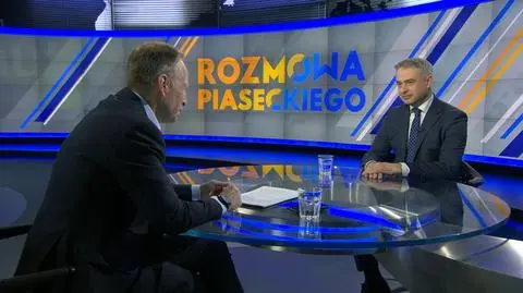 Krzysztof Gawkowski w "Rozmowie Piaseckiego". Oglądaj na żywo 