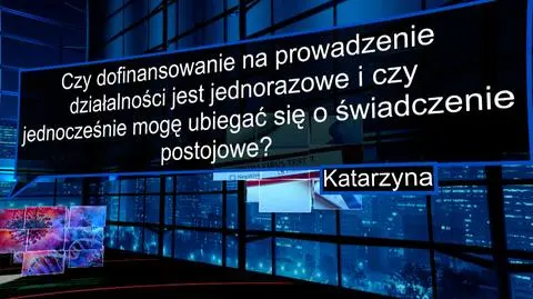 Czy dofinansowanie na prowadzenie działalność jest jednorazowe i czy jednocześnie mogę ubiegać się o świadczenie postojowe?