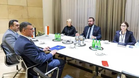 Paweł Jabłoński rozmawiał w poniedziałek z chargé d'affaires Iraku Husseinem al-Safim