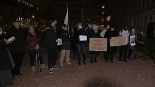 Protest w Częstochowie 