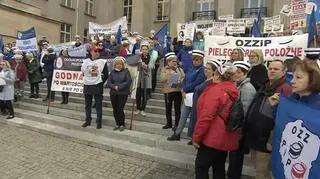 Protest w Katowicach