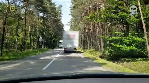 Zmęczony kierowca zachowuje się tak jakby miał 15 promila alkoholu