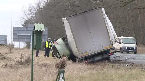 Tragiczny wypadek pod Nową Solą. Dwie osoby nie żyją