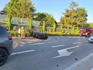 Wypadek w Olsztynie