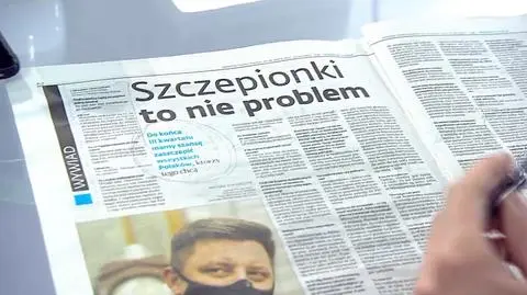 Dworczyk w "DGP": wiele wskazuje na to, że w III kwartale wszyscy zainteresowani będą zaszczepieni