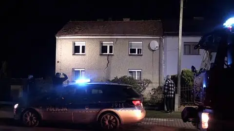 "Poczuliśmy wstrząs". Wybuch gazu w domu w Polskiej Nowej Wsi 
