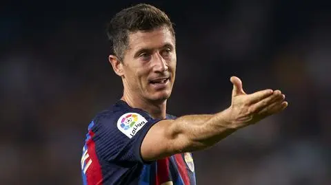 Trener Barcelony o frustracji Lewandowskiego