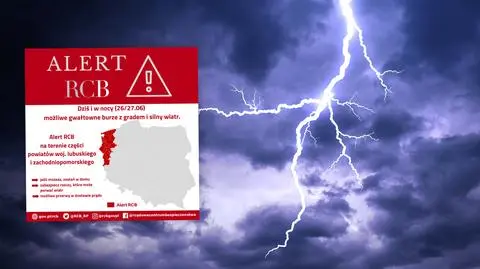 Alert RCB w części kraju. "Jeśli możesz, zostań w domu"