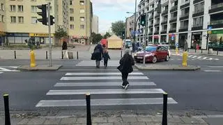 Skrzyżowanie Żelaznej z Ogrodową